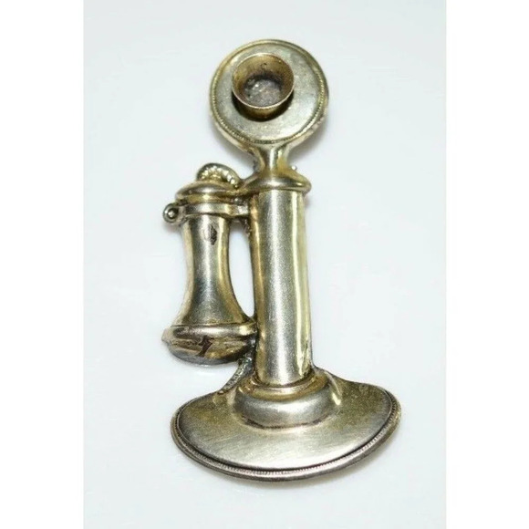 Vintage BEAU Sterling Original Stick Telephone Pho - Picture 2 of 5